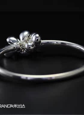 原创设计风纯银手镯