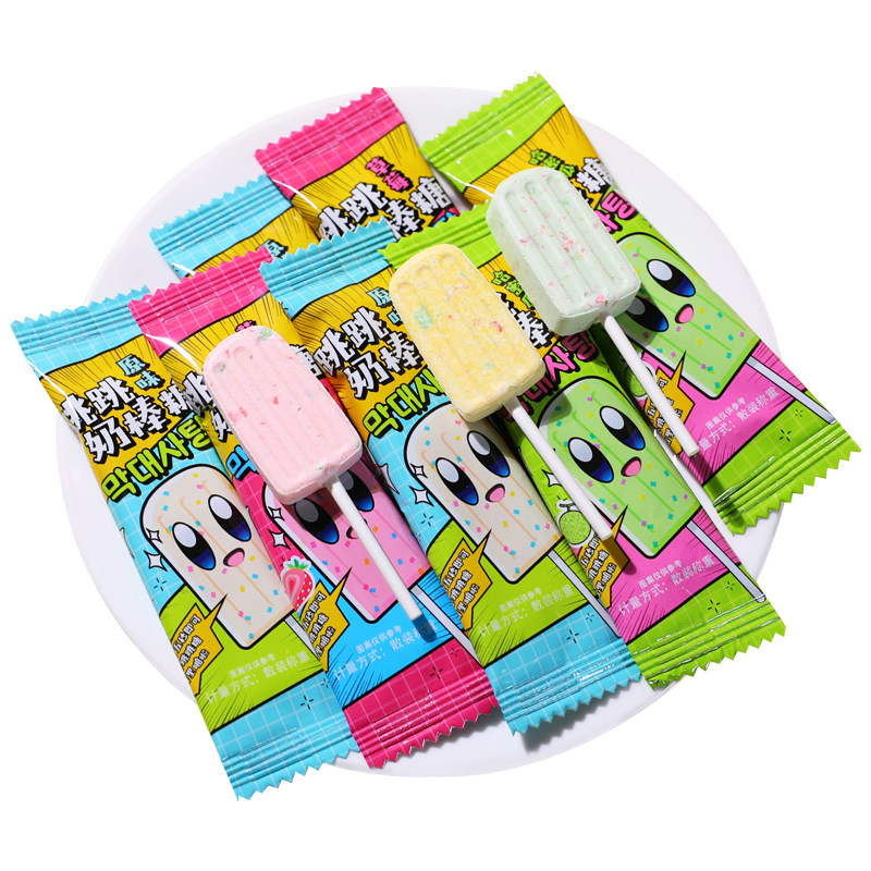 六一儿童节跳跳奶棒糖原味草莓哈密瓜压片糖果结婚庆喜糖网红零食,淘宝优惠券,粉丝福利购,淘宝优惠卷