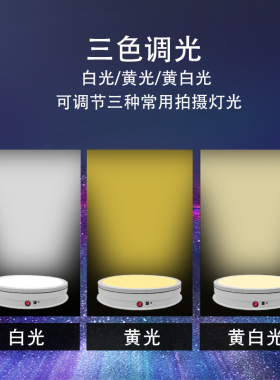 电动旋转新款遥控发光调速旋转盘