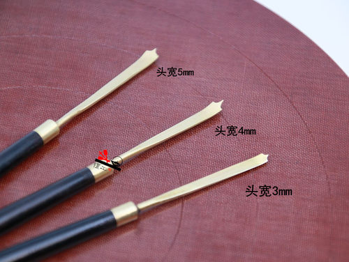 檀工宜兴紫砂壶制作专用工具做壶工具鱼化龙鳞片鱼鳞工具 - 图0