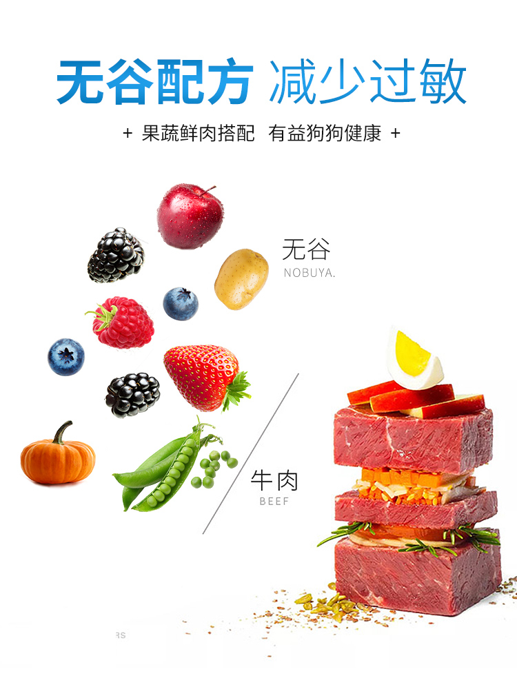 力狼无谷鲜肉狗粮5kg公斤幼犬中国冠毛犬专用中小型犬通用型10斤优惠券
