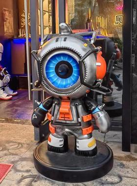 漫威钢铁侠1比1全身MK42模型大摆件发光客厅酒吧ktv装饰落地雕塑