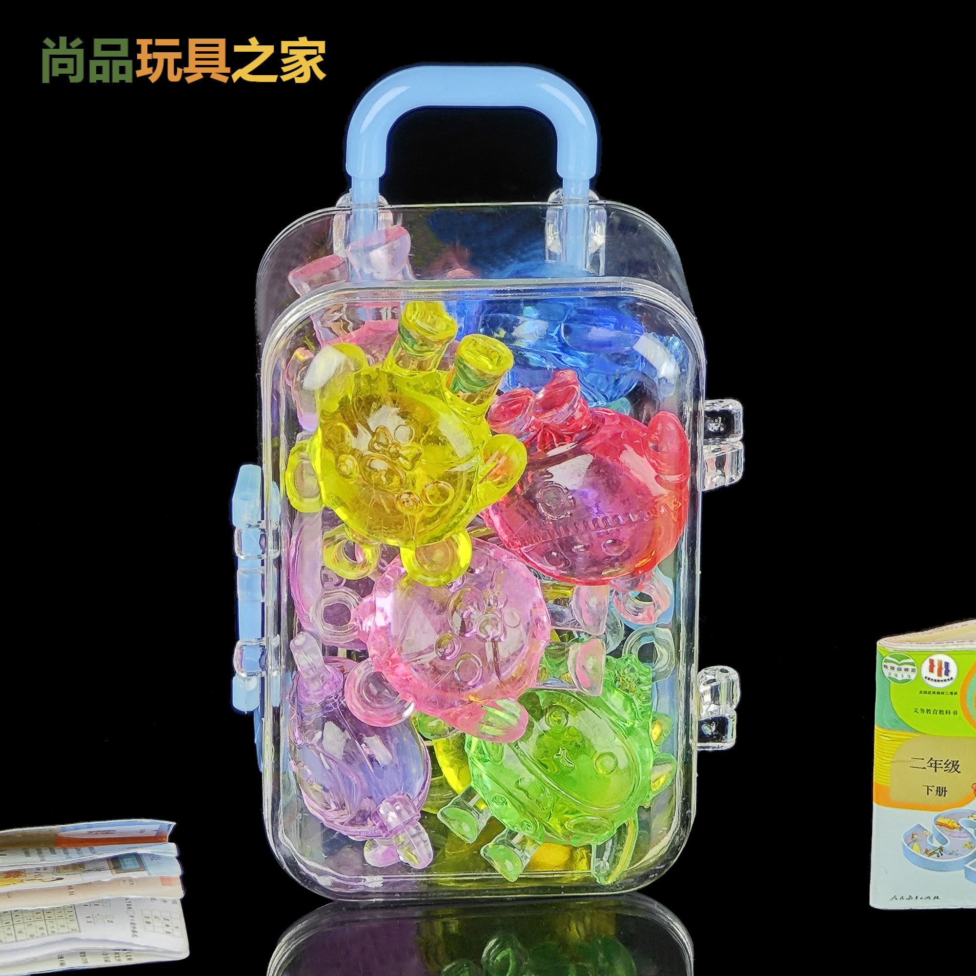 卡通水晶蛋仔派对玩具迷你公仔手办儿童生日小礼物男孩女孩伴手礼