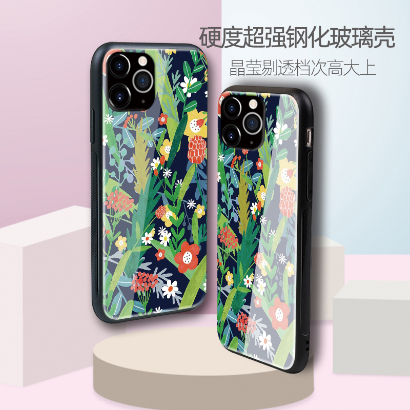 14pro苹果11手机壳iPhone12软硅胶plusX文艺xr日系X全包13Pro少/15-图1