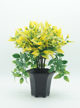 仿真植物盆景塑料假花室内绿植