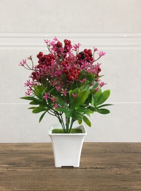 摆件客厅室内绿植盆景礼物假花