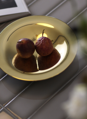 ALOTOF黄铜时代| 重工铸造塔西缇铸铜置物盘