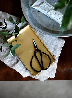 黄铜alot黄铜精铸收纳盘