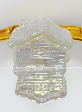 冰雕透明雪乡小屋小夜灯梦幻装饰灯多彩发光装饰品摆件旅行伴手礼