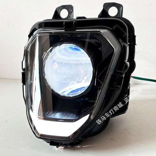 适用于24款本田NX400 NX500 CB400F大灯总成改装升级LED透镜大灯 - 图2