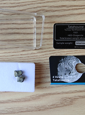 突尼斯灶神星紫苏辉石陨石