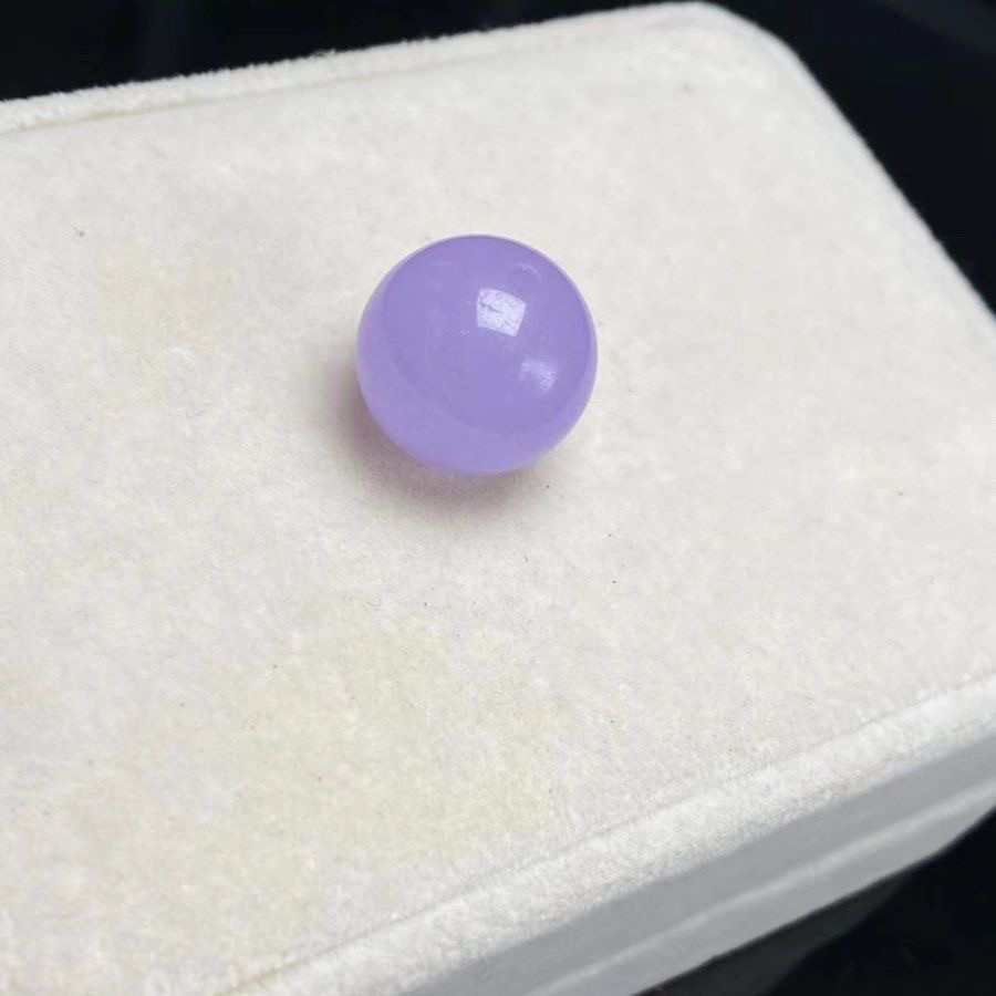 缅甸翡翠单珠冰种紫罗兰散珠玉珠子紫色翡翠DIY配饰手链项链配珠,淘宝优惠券,粉丝福利购,淘宝优惠卷