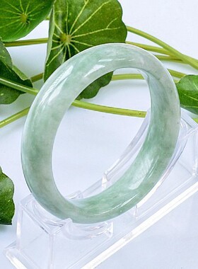 天然A货玉石配证书礼品盒手串