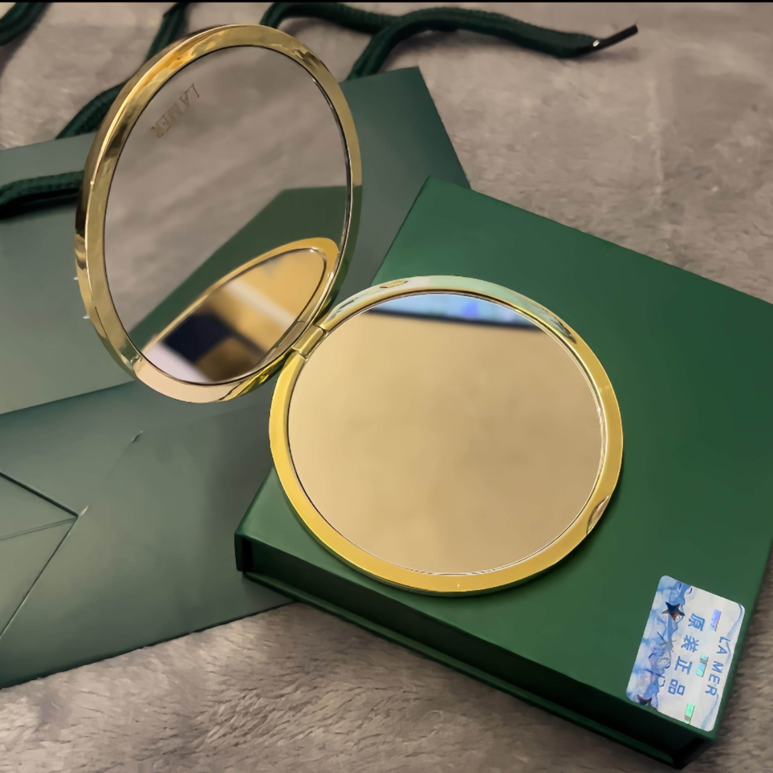 lamer小镜子伴手礼 大牌奢侈品便携随身化妆镜包包内手持折叠镜子,淘宝优惠券,粉丝福利购,淘宝优惠卷