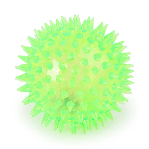 Эластичная резиновая мигающая игрушка, издает звуки, домашний питомец