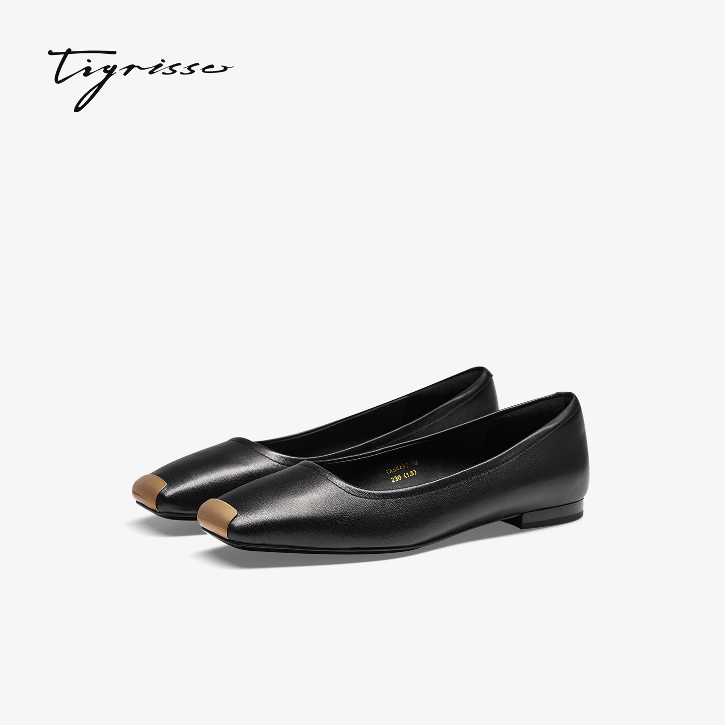 蹀愫百搭通勤气质女鞋瓢鞋配裙子方头浅口平底单鞋TA64131-12,淘宝优惠券,粉丝福利购,淘宝优惠卷