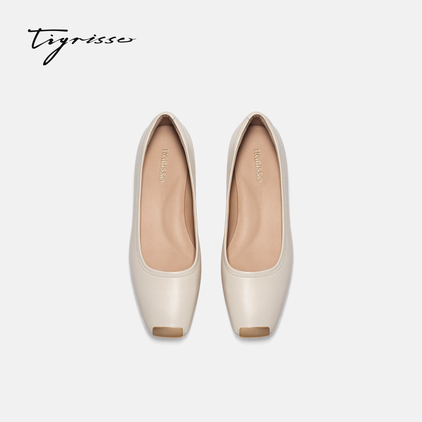 蹀愫百搭通勤气质女鞋瓢鞋配裙子方头浅口平底单鞋TA64131-12,淘宝优惠券,粉丝福利购,淘宝优惠卷