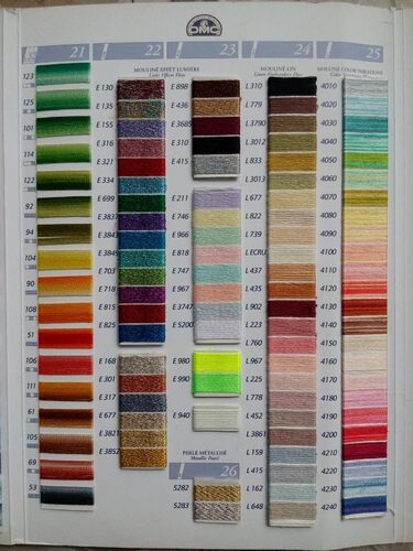 胡丽丽十字绣 法国DMC Art317W金属线36色齐全 8元/支 另有珠光线 - 图0