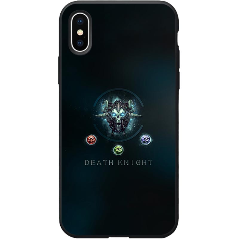 WOW死亡骑士XR魔兽世界16/12/13适用苹果15磨砂iPhoneXsMax手机壳14ProMax华为SE荣耀OPPO小米VIVO安卓保护壳 - 图3