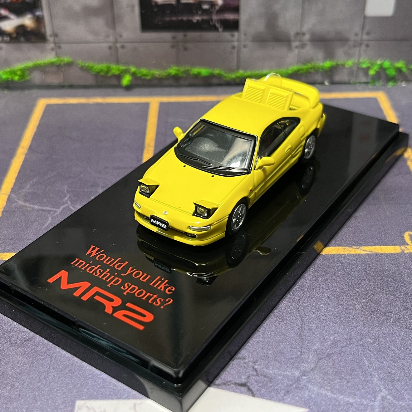 Hobby Japan 1:64 MR2 SW20 GT-S汽车模型-图1