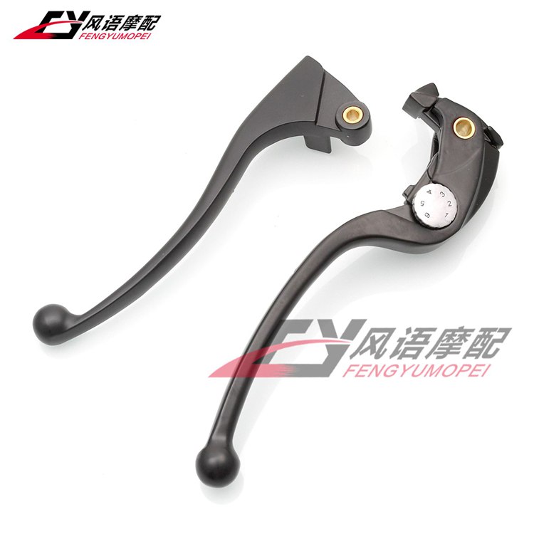 适用川崎ZX-6R 636 ZX-10R Z750R Z1000 Z1000SX离合刹车牛角手把 - 图1