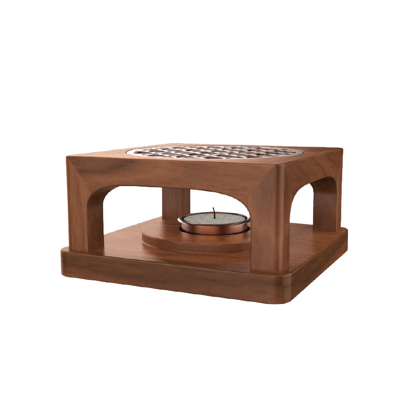 九间房原创什方温茶炉茶室茶桌新中式复古简约北美黑胡桃实木,淘宝优惠券,粉丝福利购,淘宝优惠卷