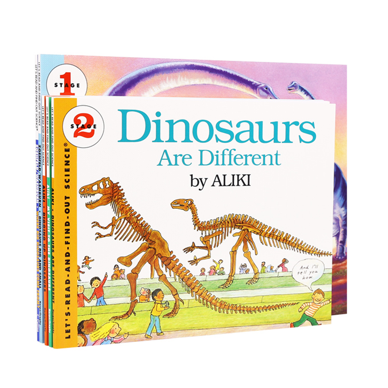 凯迪克点读版科学启蒙之恐龙绘本 英文原版绘本英语启蒙 凯迪克图书专营店 淘优券