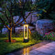 Outdoor solar lawn light, simple modern garden light, waterproof lawn garden landscape light, home villa street light
