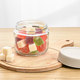 Japanese food grade candy children's glass sealed jar