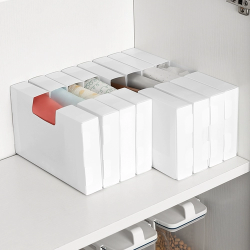 Японская универсальная коробка для хранения для домашнего использования, мусорный мешок, одноразовые перчатки, система хранения, коробочка для хранения