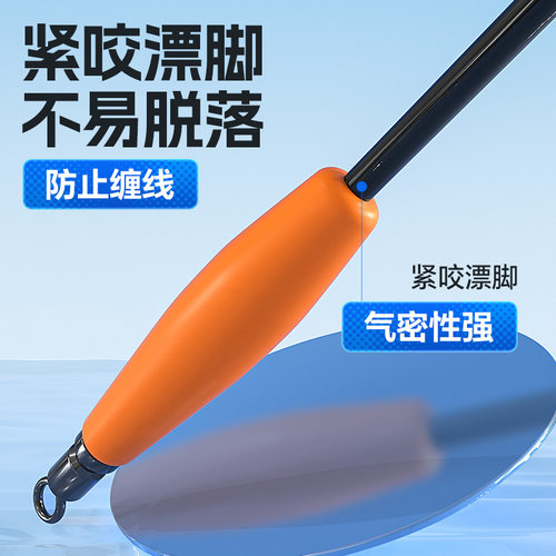 小凤仙微孔滑漂漂座路滑漂专用漂座硅胶浮漂座配件滑漂路亚矶钓座 - 图1