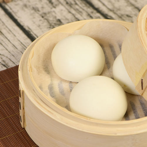 台湾进口环保妈妈无纺布防粘蒸笼布垫圆形不粘包子垫蒸馒头点心垫 - 图0