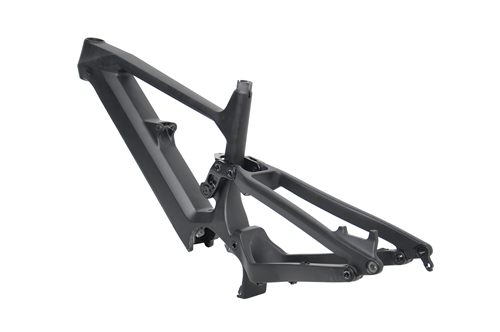 DENGFU E10八方电机碳纤中置助力软尾EBIKE速降山地车 - 图0