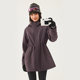Tantuo Soft Shell Women's Mid-Length Warm Jacket ທີ່ອົບອຸ່ນ