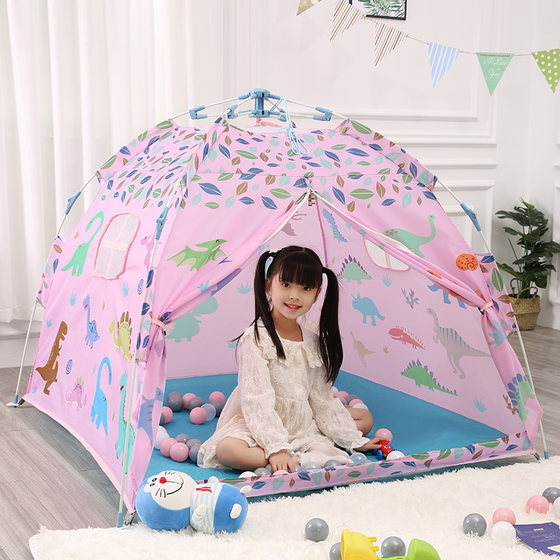 Children's tent hand-built automatic installation toy playhouse