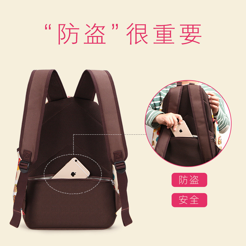 妈咪包女2019新款轻便手提双肩包 乐福思母婴妈咪包/袋