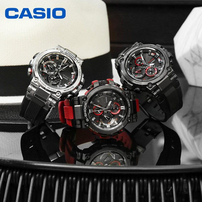 卡西欧手表男官网旗舰钢铁之心非机械mtg B1000 B00不死鸟海神