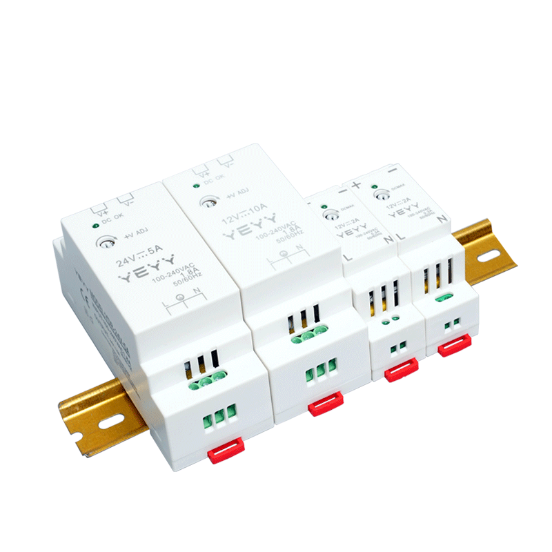 YDR导轨式开关电源220V转5V12V24V变压器过压保护1A2A直流 功率足,淘宝优惠券,粉丝福利购,淘宝优惠卷