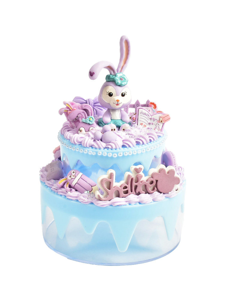 儿童DIY手工仿真食玩具奶油胶蛋糕收纳盒材料包套装女孩生日礼物,淘宝优惠券,粉丝福利购,淘宝优惠卷