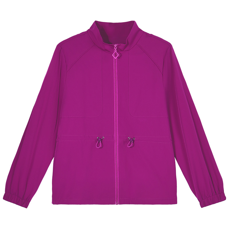 立领开衫卫衣外套女春秋款2025新款秋季爆款女装宽松显瘦休闲夹克 - 图3