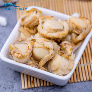 獐子岛虾夷扇贝100g 海鲜零食海味扇贝罐头休闲小吃