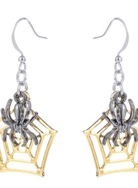 Halloween Pumpkin Spider Bat Ghost Earrings