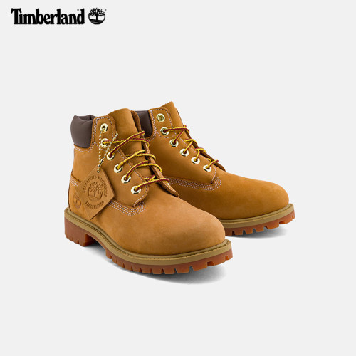 Timberland添柏岚官方踢不烂大童大黄靴马丁靴高帮户外偏大|12709 - 图3