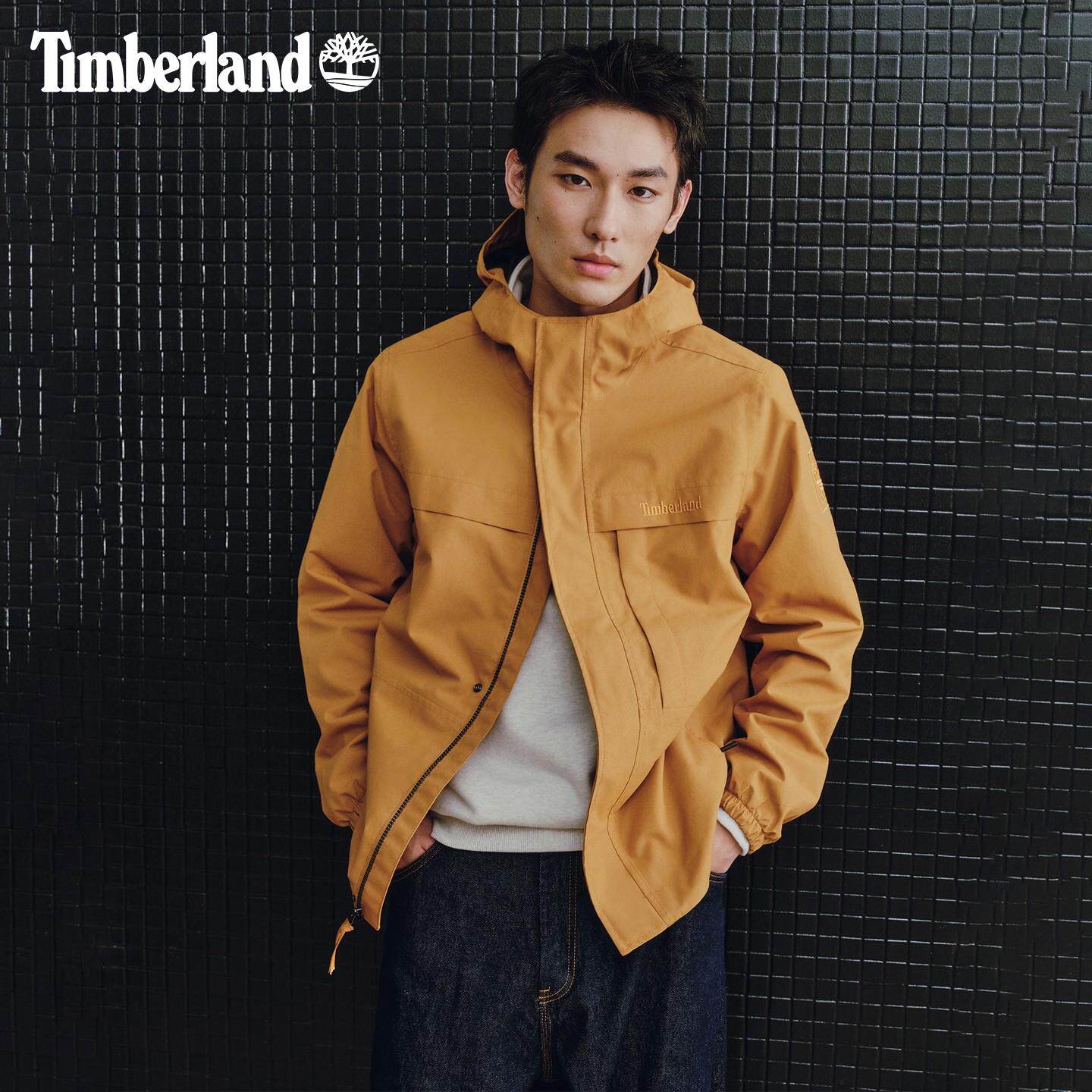 Timberland添柏岚官方男装冲锋衣外套夹克户外防水防风透汽|A695W 水装实拍商品图