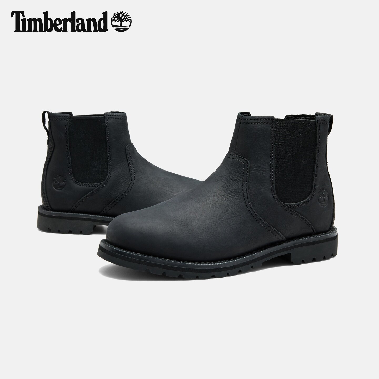 Timberland添柏岚官方男鞋中帮切尔西靴秋季新款商务通勤|A5RT9 靴奶实拍商品图