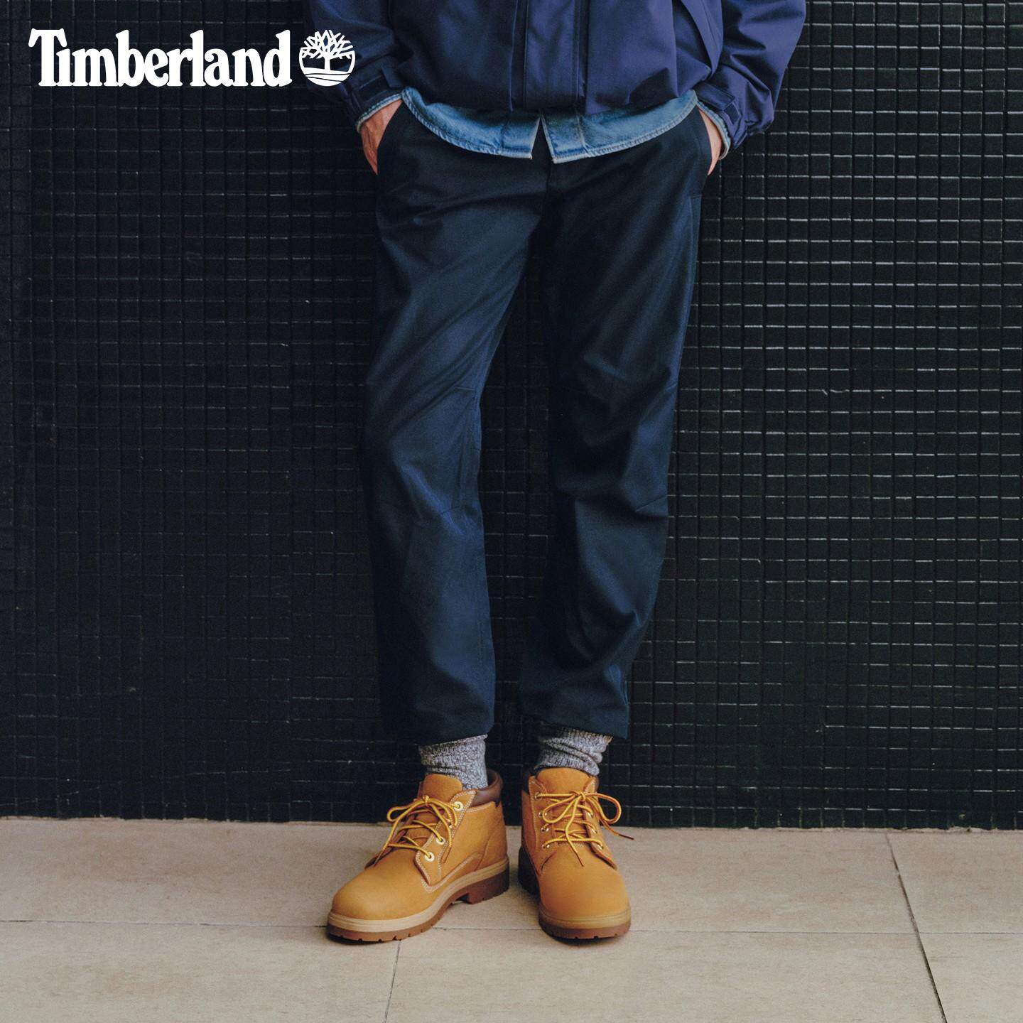 Timberland添柏岚官方男装束脚裤新款户外休闲防泼水锥形裤|A5M5J 男装防实拍商品图