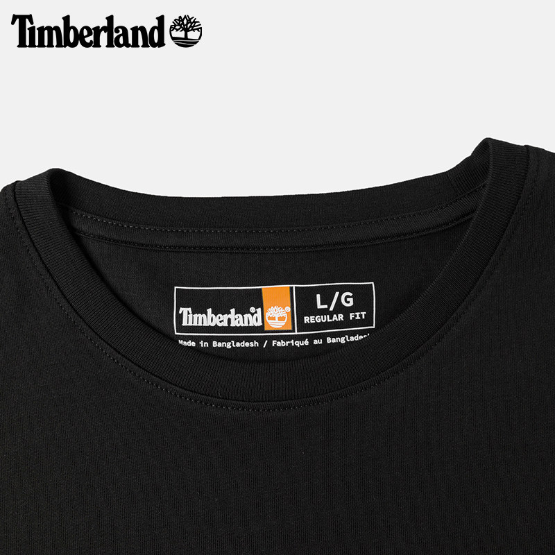Timberland添柏岚官方男装长袖T恤户外休闲透气简约通勤|A5XVK,淘宝优惠券,粉丝福利购,淘宝优惠卷