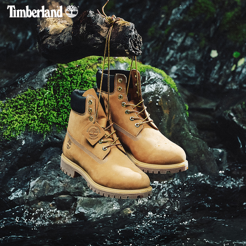 Timberland添柏岚官方踢不烂男女同款经典大黄靴防水|10061/10361