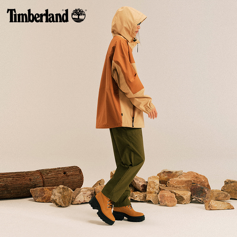 Timberland添柏岚官方女鞋马丁靴户外时尚厚底高跟增高时尚|A41QK - 图1