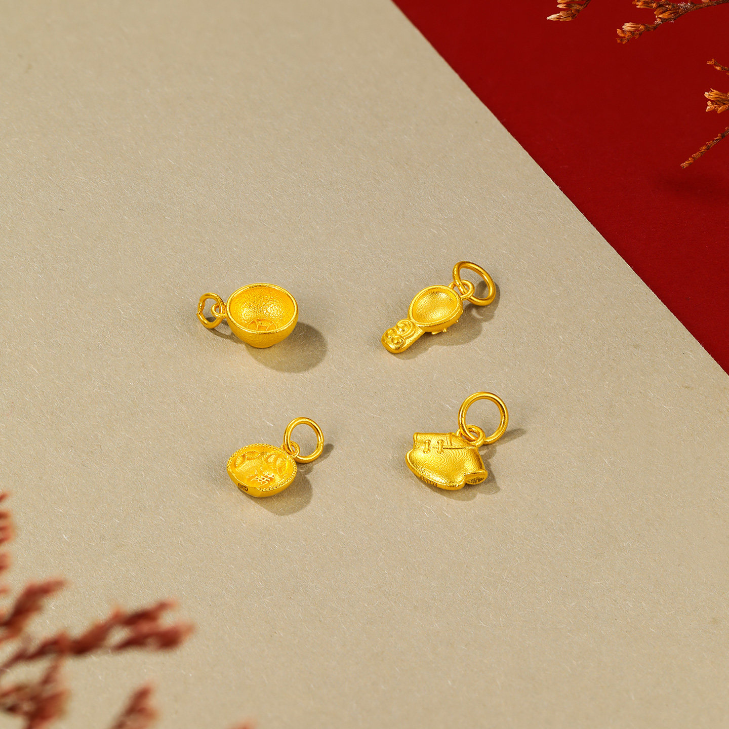 赛菲尔黄金挂坠足金锦衣玉食手串节日送礼送宝宝金首饰,淘宝优惠券,粉丝福利购,淘宝优惠卷